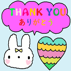 英語&日本語スタンプ1