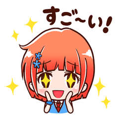 ゆるかぷあ 使いやすい日常スタンプ♪