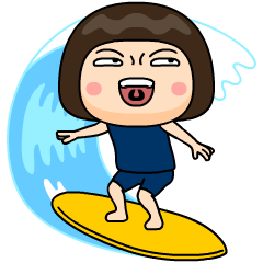 昭和のスク水女子♀決めポーズ