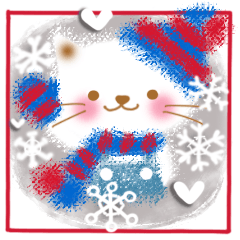 大人キュートなあったかスタンプ【秋冬】