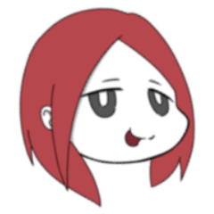 日本女子面白表情印章(スタンプ)