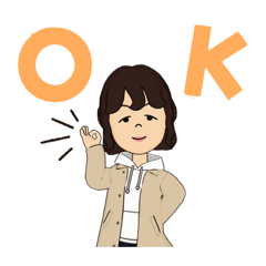 わたしのスタンプじゃ001