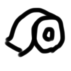 トイレットペーパーだお