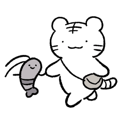 ホワイトタイガーとブラックタイガー2