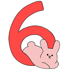 スキウサギ第６弾スタンプ