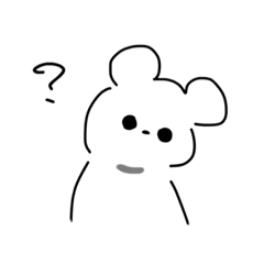 影付き！てんくまスタンプ3