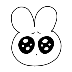 うさぎとねこちゃんの日常系スタンプ