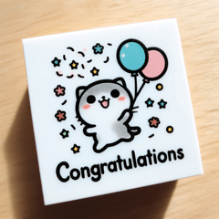 かわいい猫のスタンプ23