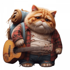 野良のオレンジ猫-購入の代わりに養子縁組