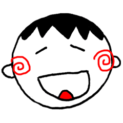 笑っている男の子