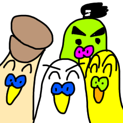 インコのみどぴーと愉快な仲間たち8