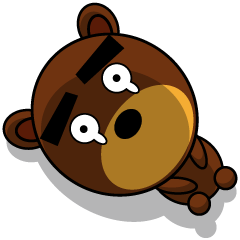 黒眉毛の熊さん６