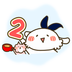 甘えたがりのたれ耳うさぎ。2