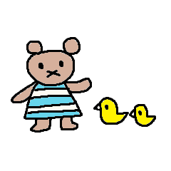 かわいい日常会話スタンプ3