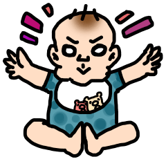 赤ちゃんあるある？スタンプ