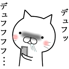 現実逃避気味の猫（オタク）