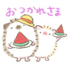 ハリネズミ　ふーくん4