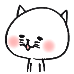 ゆるニャー　白version