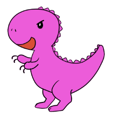 ティラノサウルスのレックスくん