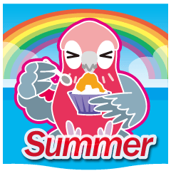 梅雨＆夏に使える〜可愛いモモイロインコ