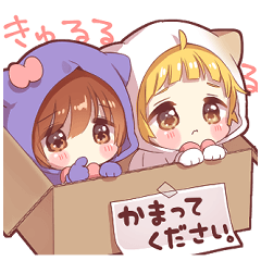 猫耳フードのチビ５