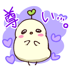 推し活ヒナちゃん（紫）