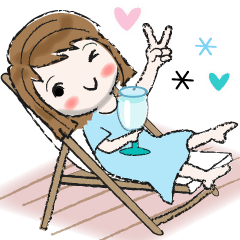 普通に大人女子5　 （夏の日常編)