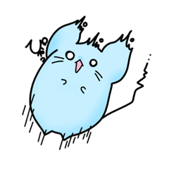 元気なネズミさん