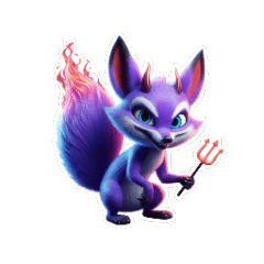 悪魔の炎キツネの恋愛幻想