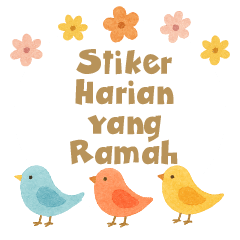 Friendly Daily Stickers Indonesia