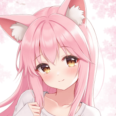 毎日使える♡春のスーツ猫女子BIGスタンプ