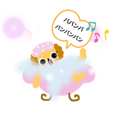 トイプードル アンジー日常会話編