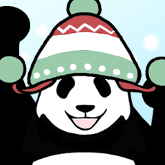動く！やる気のないパンダ（冬3）