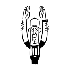 アメフト審判のおっさん