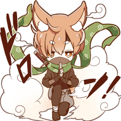 しば忍者スタンプ