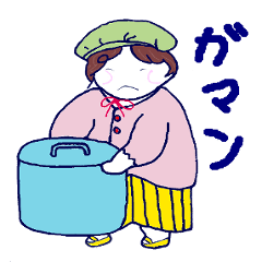 ダイエットに挑戦している女子。