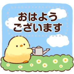 もふピヨ メッセージスタンプ