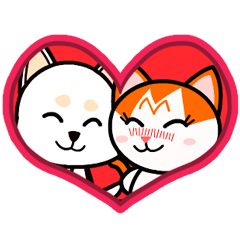 愛バレンタインカップルを愛し