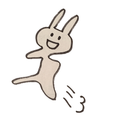 うさぎくん&どうろのかけら