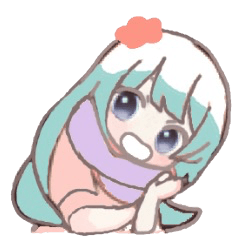 ピンク和服少女