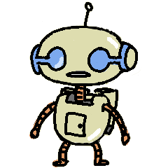 動くやる気ないロボ