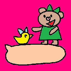 かわいい日常会話スタンプ117