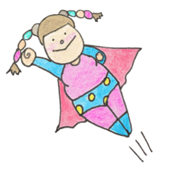 パケコさんのかわいいスタンプ No.２