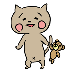 みかねこ顔シリーズ