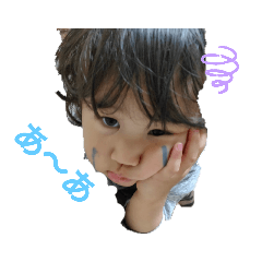 ゆうの表情スタンプ