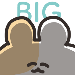 ゆるいハムスター Bigスタンプ