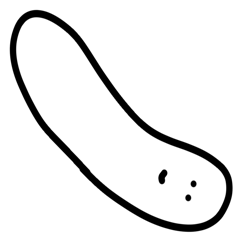 雑なスタンプ　写真に貼れる