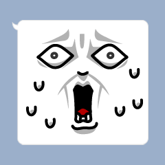 激しい！！顔芸ふきだし