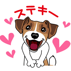 ジャックラッセルテリア＠SURFBORDER