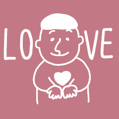 カラフルな日常のスタンプ